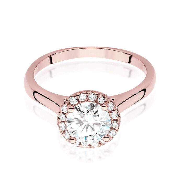Inel Aur 14k cu Diamant 1.00 ct - Imagine 8