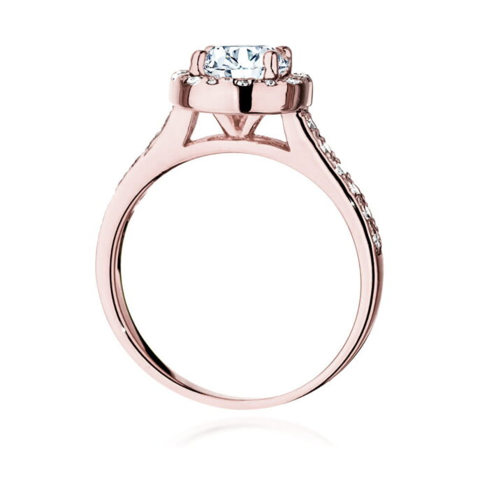 Inel Aur 14k cu Diamante 1.20 ct - Imagine 9