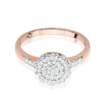 Inel Aur 14K cu Diamante 0.23 ct - Imagine 8