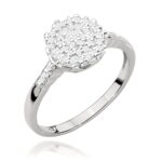 Inel Aur 14K cu Diamante 0.23 ct - Imagine 6