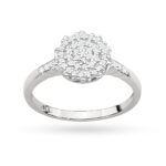 Inel Aur 14K cu Diamante 0.23 ct - Imagine 5