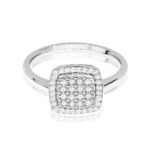 Inel Aur 14K cu Diamante 0.28 ct - Imagine 5