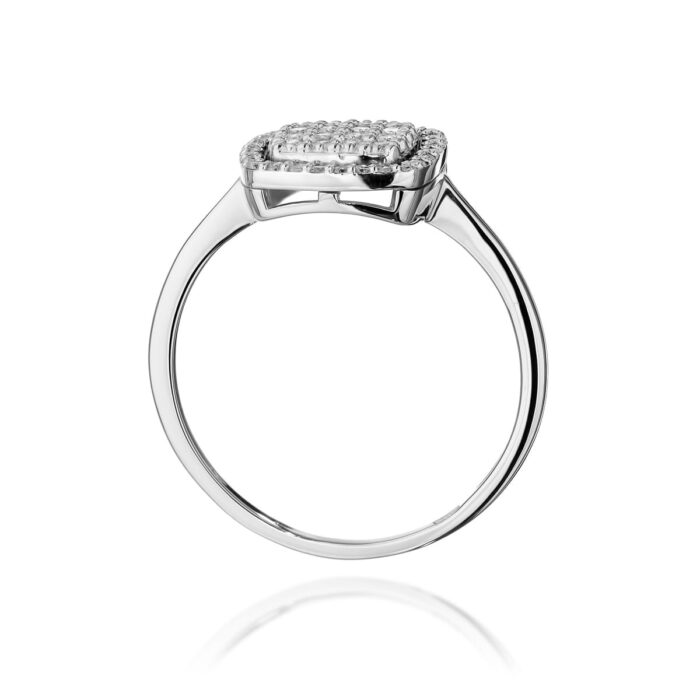 Inel Aur 14K cu Diamante 0.28 ct - Imagine 6