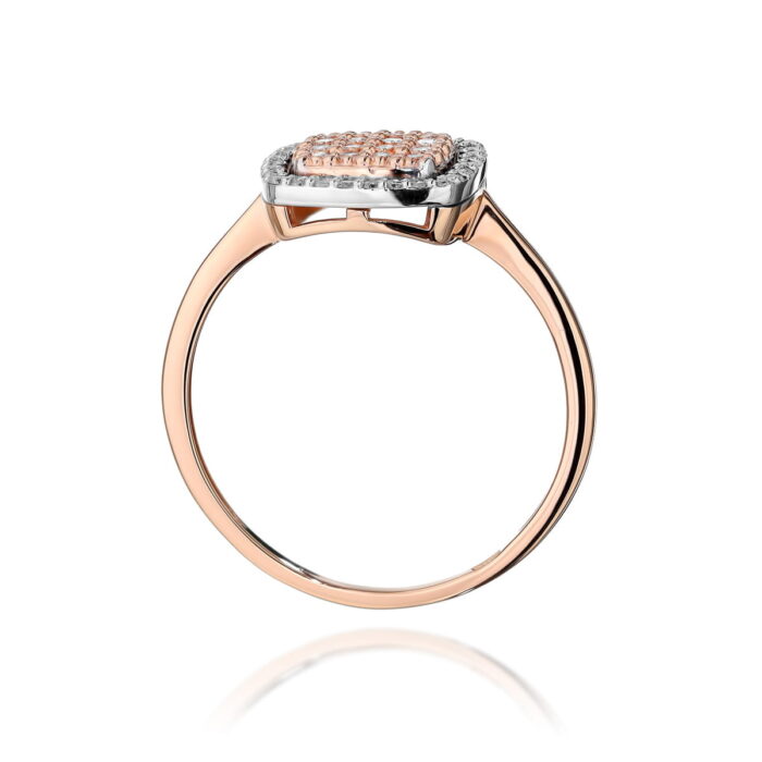 Inel Aur 14K cu Diamante 0.28 ct - Imagine 10