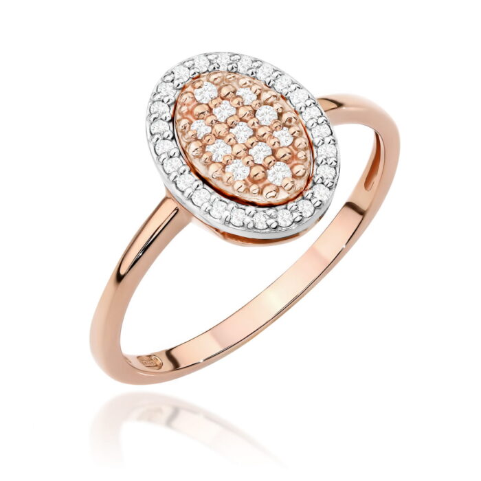 Inel Aur 14K cu Diamante 0.20 ct - Imagine 7