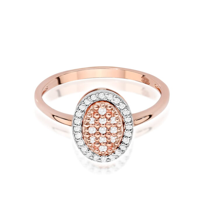 Inel Aur 14K cu Diamante 0.20 ct - Imagine 8