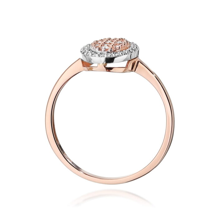 Inel Aur 14K cu Diamante 0.20 ct - Imagine 9