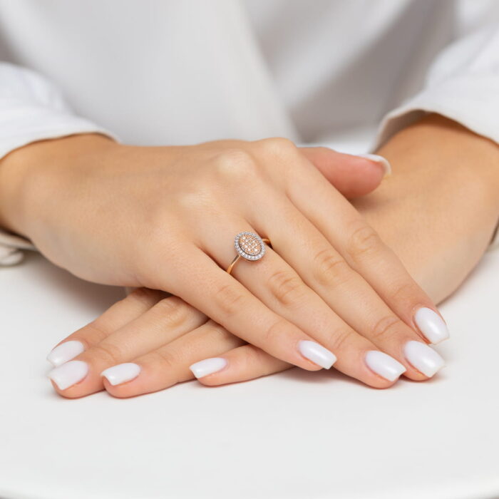 Inel Aur 14K cu Diamante 0.20 ct - Imagine 10