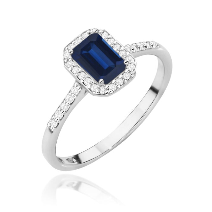 Inel Aur 14K W575 Safir 0.60ct - Imagine 9