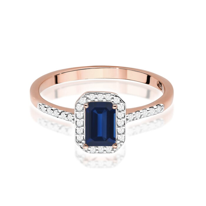 Inel Aur 14K W575 Safir 0.60ct - Imagine 6