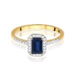 Inel Aur 14K W575 Safir 0.60ct - Imagine 2