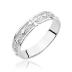 Inel Aur 14K cu Diamante 0.0086 ct - Imagine 4
