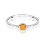 Inel Aur 14K W596 Turmalină Galbenă 0.30ct - Imagine 10