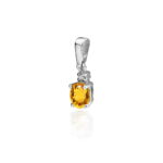 Pandantiv Aur 14K Z001 Citrin 0.60ct - Imagine 5