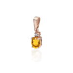 Pandantiv Aur 14K Z001 Citrin 0.60ct - Imagine 3