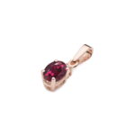 Pandantiv Aur 14K Z0001 Rodolit 0.50ct - Imagine 4