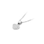 Pandantiv Inima Aur 14K cu Diamante 0.15 ct - Imagine 6