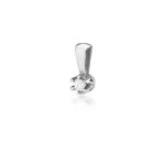 Pandantiv Aur 14K cu Diamant 0.10 ct - Imagine 5