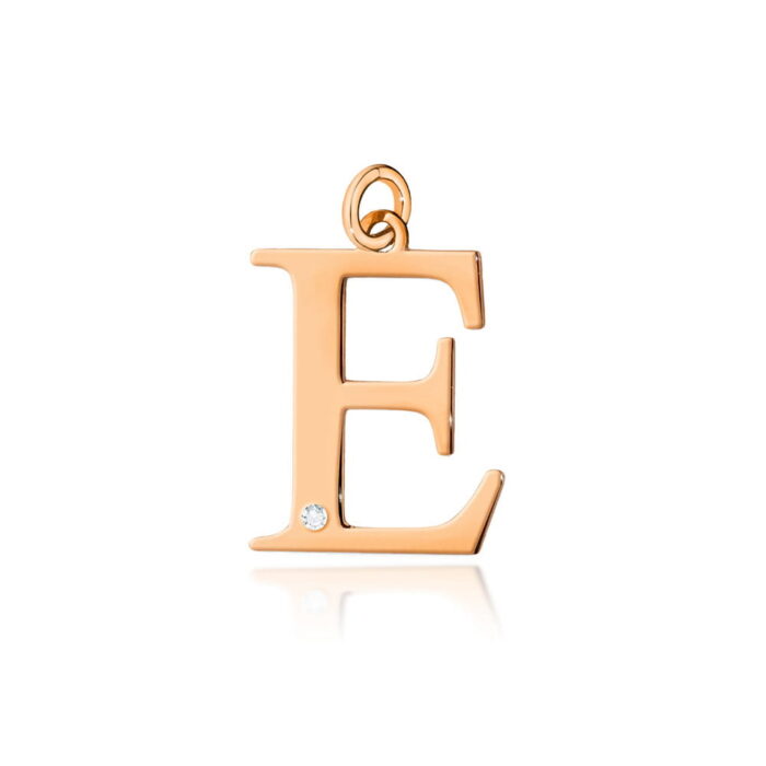 Pandantiv Aur 14K cu Diamant 0.005 ct Litera E 10x9 mm - Imagine 2