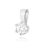 Pandantiv Aur 14K Z0220 Diamant Cultivat 0.30ct - Imagine 7