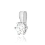 Pandantiv Aur 14K cu Diamant  Natural 0.30 ct - Imagine 5