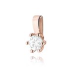 Pandantiv Aur 14K Z0222 Diamant 0.15ct - Imagine 3