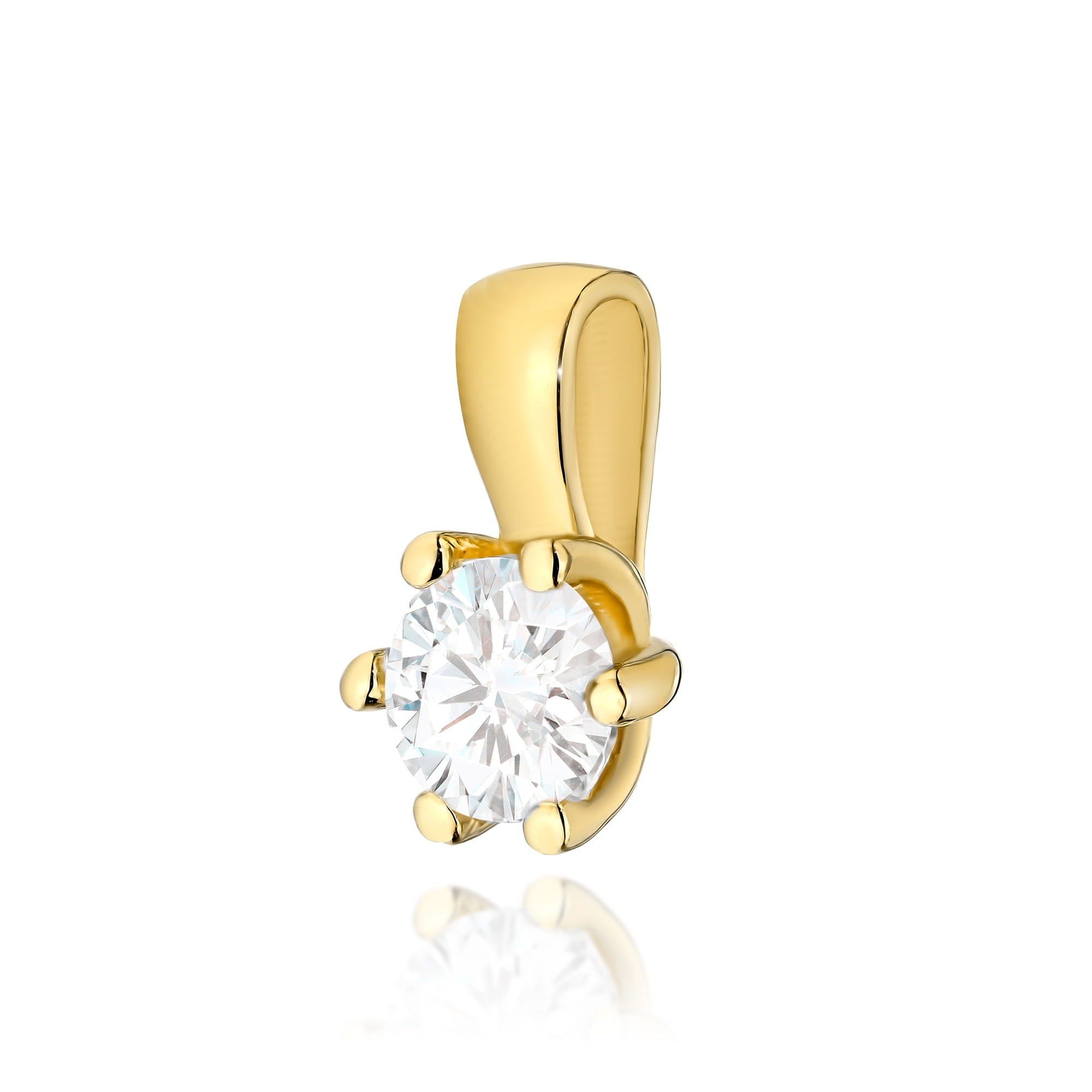 Z0222.Z3.DIW_.03_1.jpg Pandantiv Aur 14K cu Diamant Natural 0.30 ct - Imagine 1