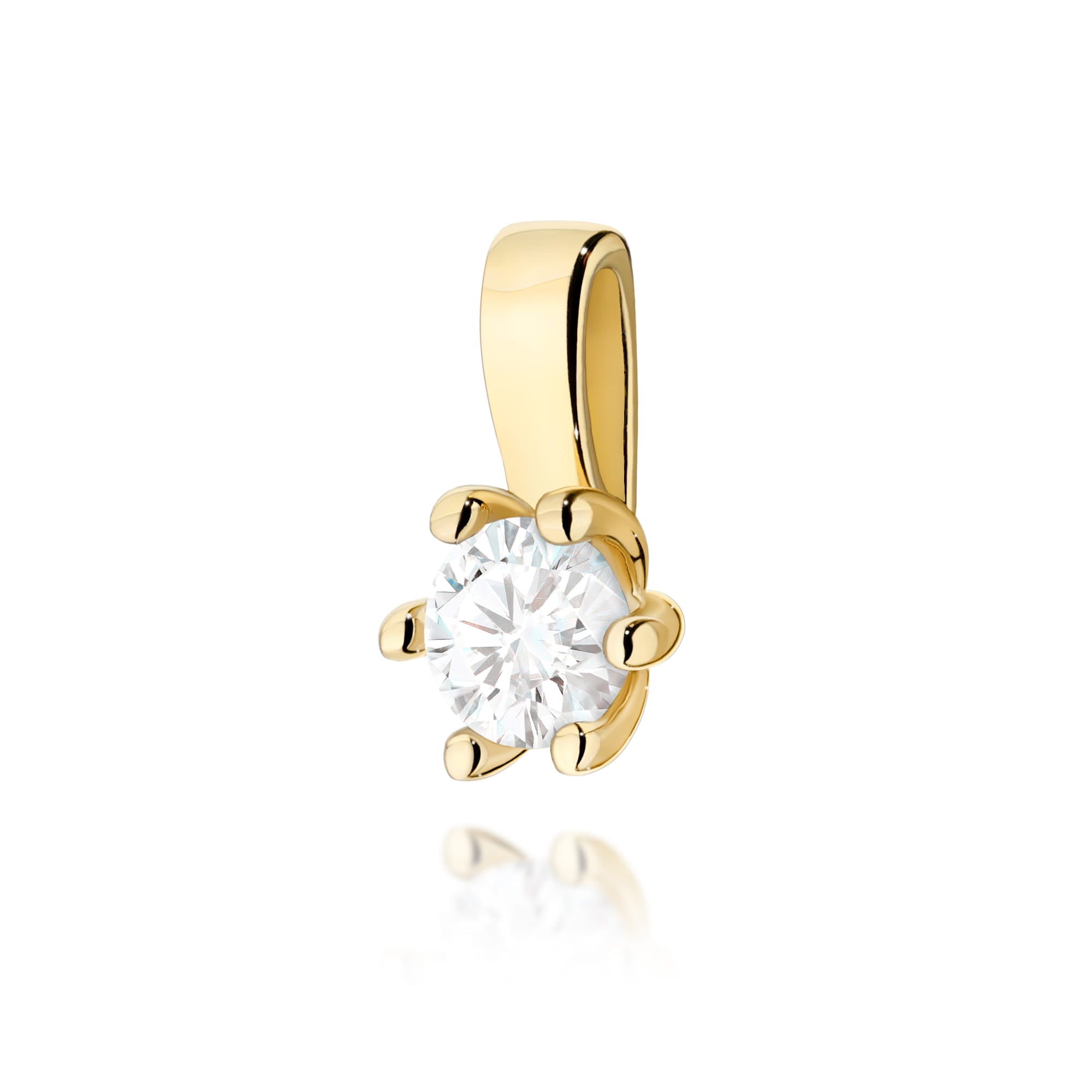 Z0222.Z3.DIW_.04_1.jpg Pandantiv Aur 14K Z0222 Diamant 0.15ct - Imagine 1