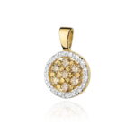 Pandantiv Aur 14K cu Diamante Maro 0.35 ct