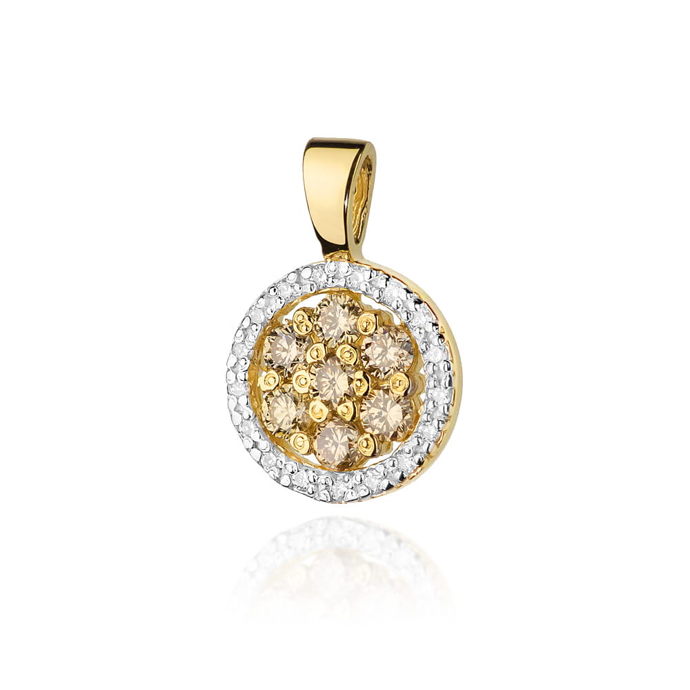 Z0440.Z3.XXX_.01_1_53d2a612-5d49-4de2-a716-e756ada3a164.jpg Pandantiv Aur 14K cu Diamante Maro 0.35 ct - Imagine 1