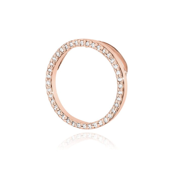 Pandantiv Aur 14K cu Diamante Naturale 0.20 ct - Imagine 3