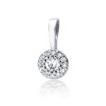 Pandantiv Aur 14K cu Diamante 0.22 ct - Imagine 5