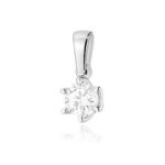 Pandantiv Aur 14K Z0575 Diamant 0.50ct - Imagine 7