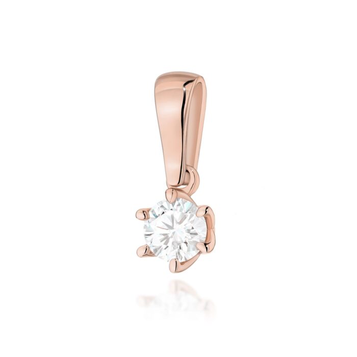 Pandantiv Aur 14K Z0575 Diamant Crescut în Laborator 0.30ct - Imagine 4