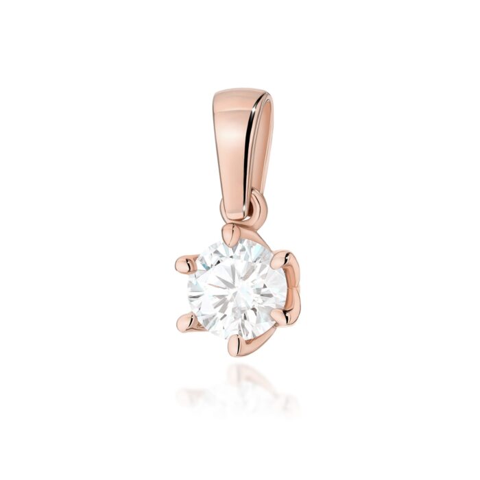 Pandantiv Aur 14K Z0575 Diamant Cultivat 0.50ct - Imagine 4
