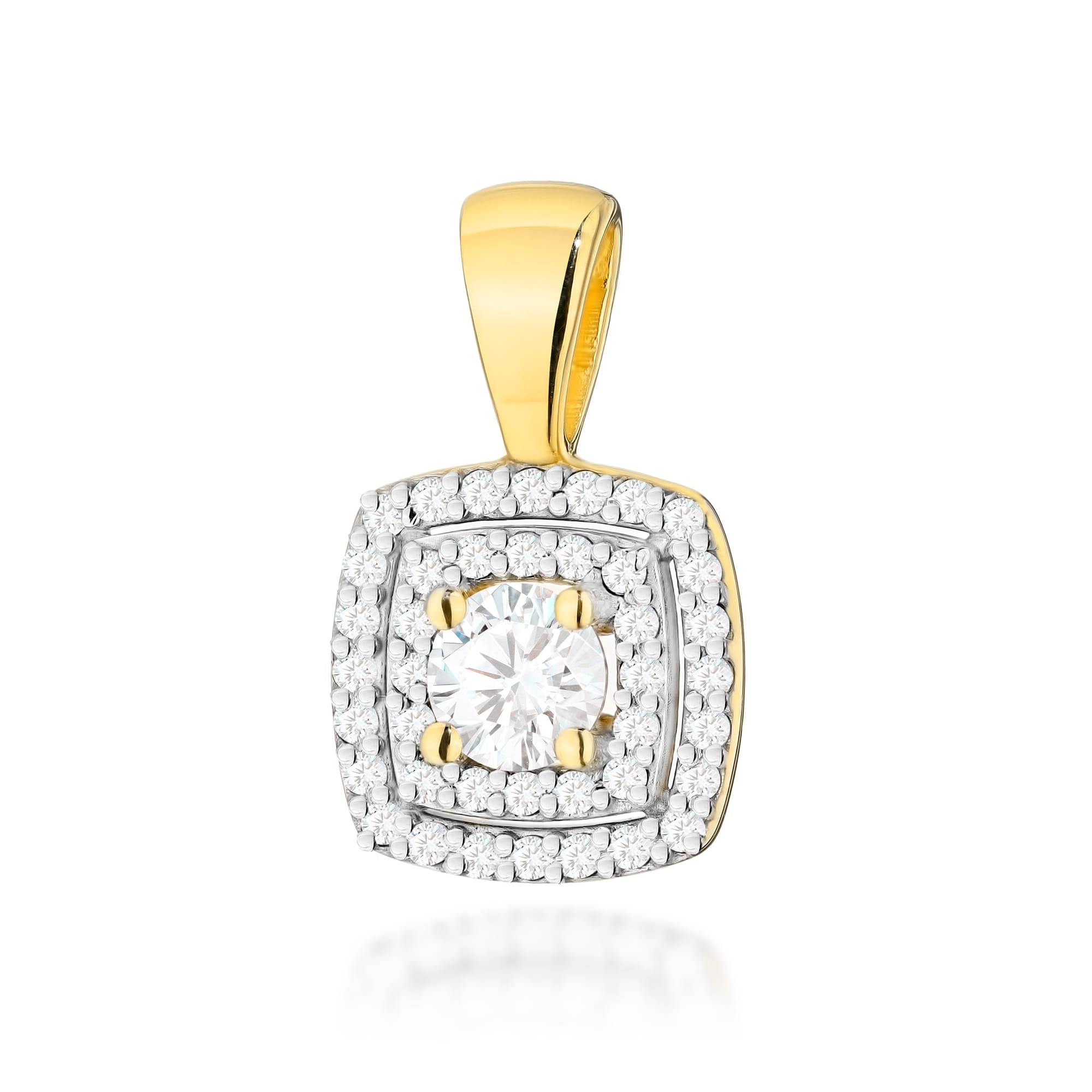 Z506-Z-585-B0.50_1.jpg Pandantiv Aur 14K cu Diamante 0.50 ct - Imagine 1