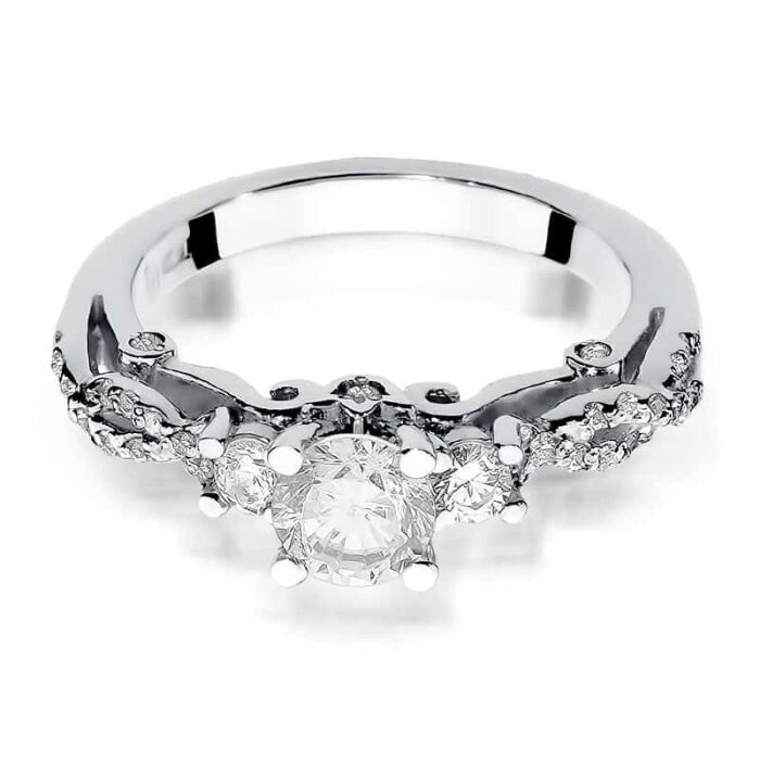 Inel Aur 14K cu Diamant 0.84 ct - Imagine 6