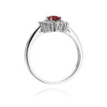 Inel Aur 14k cu Rubin 0.60 ct - Imagine 7