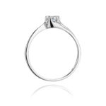 Inel Aur 14K cu Diamant 0.10 ct - Imagine 6