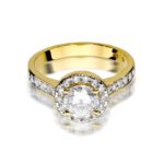 Inel Aur 14k cu Diamant 1.37 ct - Imagine 2