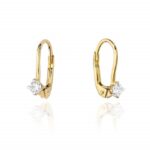 Cercei Aur 14K cu Diamante 0.20 ct