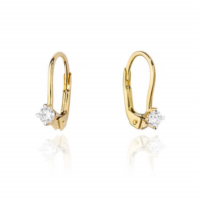 cercei-aur-14-k-cu-diamante-0-20-ct_6905556.jpg Cercei Aur 14K cu Diamante 0.20 ct - Imagine 1