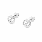 Cercei Aur 14K cu Diamante 0.01 ct - Imagine 4