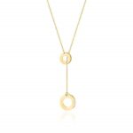 Colier Inele Aur 14k cu Diamante 0.0145 ct