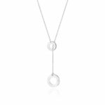 Colier Inele Aur 14k cu Diamante 0.0145 ct - Imagine 3