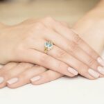 Inel Aur 14K cu Topaz 0.90 ct - Imagine 4