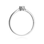 Inel Aur 14K cu Diamant 0.03 ct - Imagine 6