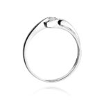 Inel Aur 14K cu Diamant 0.15 ct - Imagine 6