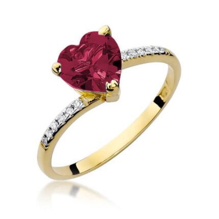 Inel Aur 14k cu Rubin 1.70 ct