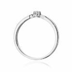 Inel Aur 14K cu Diamant 0.04 ct - Imagine 6